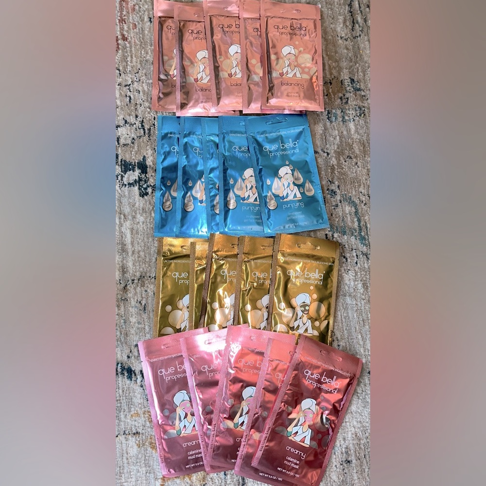 100 thank you gifts Que Bella Assorted Face Masks